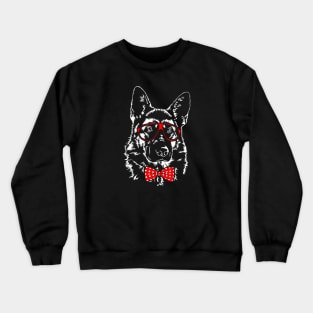 Cute German shepherd mom dog lover Crewneck Sweatshirt